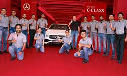 5th generation Mercedes-Benz C-Class rolls out from Chakan plant