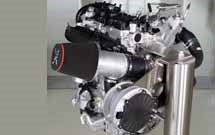 A 2.0L Volvo engine with 450bhp