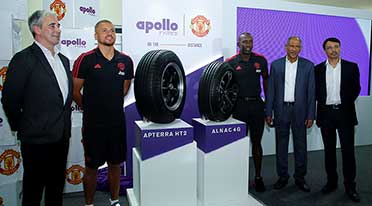 Apollo Tyres expands range of Manchester United branded tyres