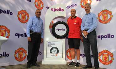 Apollo Tyres launches Manchester United Tyre in India