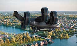 Bell unveils full-scale design of Air Taxi at CES 2019