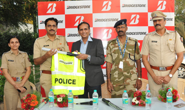Bridgestone India, Pune police join hands for road safety
