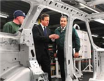 British PM David Cameron visits JLR facility