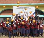 Chevrolet India donates to disadvantaged children