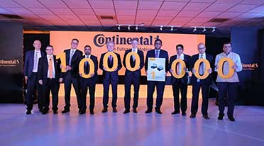 Continental Gurgaon celebrates 1 million units of Electronic Brake Systems