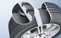 Continental in-tyre sensors read tread depth