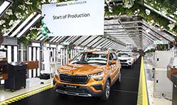 First unit of all-new Skoda Kushaq rolls off production line at Pune plant