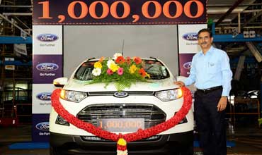 Ford India’s Chennai plant produces one millionth vehicle and engine 