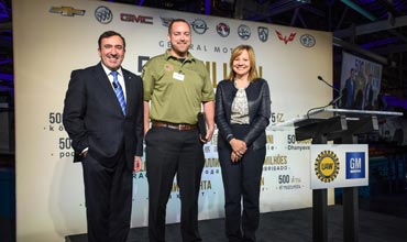 GM celebrates with 500 million cars being sold since 1908