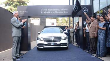 India’s first BS VI compliant vehicle- Mercedes-Benz S 350 d