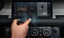 JLR develops  contactless touchscreen to help fight bacteria and viruses