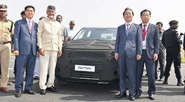 Kia Motors commences trial production at Anantapur plant in Andhra Pradesh