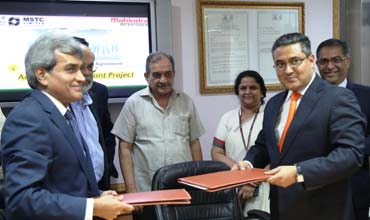 Mahindra Intertrade,  MSTC Ltd. JV agreement for auto shredding facility 