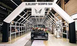 Mahindra SUV Scorpio hits 900,000 units milestone
