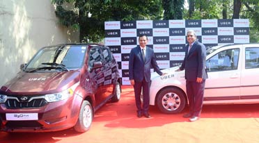 Mahindra, Uber join hands to deploy electric vehicles 