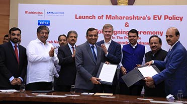 Mahindra signs MOUs with Maharashtra Govt. for EV manufacture and deployment 
