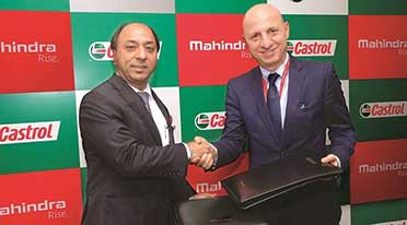 Mahindra signs strategic partnership agreement with Castrol India