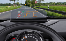 New Combiner head-up display from Bosch.