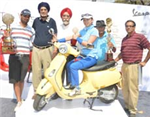 Piaggio Vespa unites Pune city in a game of golf