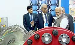 Prime Minister reviews India's first indigenous alkaline electrolyser by BPCL 