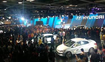 Record crowds at Auto Expo–The Motor Show 2016 as it concludes on Feb 9, 2016 