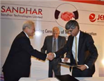 Sandhar inks tech collaboration with Jinyoung