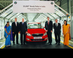 Skoda Auto India rolls out 25000th Fabia