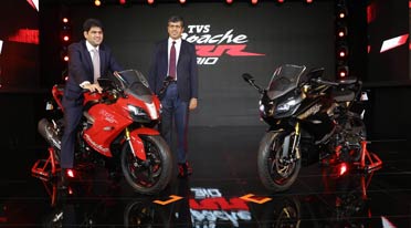 TVS Apache RR 310 launched for Rs 2.05 lakh; Marks entry into super-premium segment