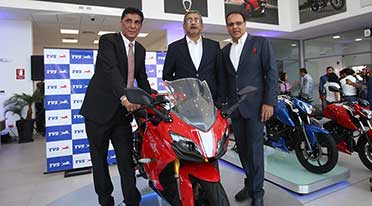 TVS Motor Company expands presence in Peru with 3 new product launches