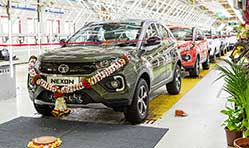 Tata Motors rolls out 2,00,000th Nexon compact SUV at Pune plant