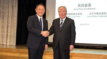 Toyota, Suzuki announce major global initiatives on new technologies