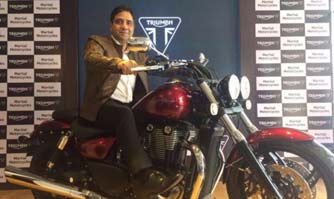 Triumph Motorcycles enters Andhra market