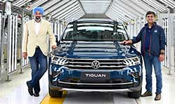 Volkswagen announces start of production of new Tiguan in India