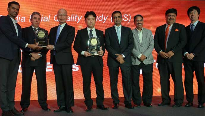 Toyota receiving IQS awards