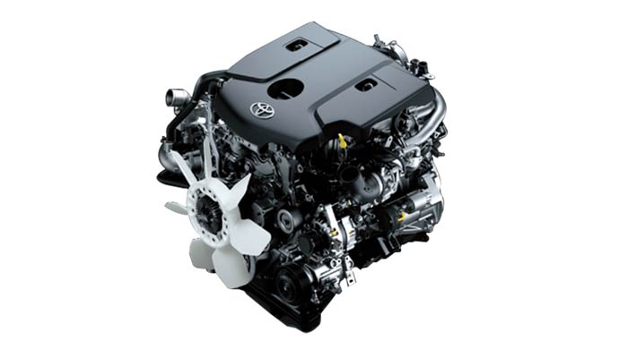 The new Toyota engine