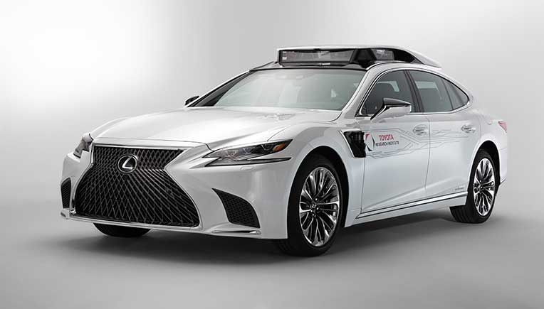 Toyota Research Institute rolls out P4 Automated Driving Test Vehicle at CES