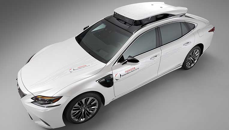 Toyota Research Institute rolls out P4 Automated Driving Test Vehicle at CES