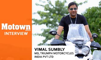 Vimal Sumbly at 2017 57th SIAM Annual Convention - Managing Director, Triumph Motorcycles India Pvt. Ltd.