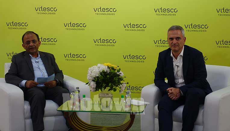 Klaus Hau, Member of the Executive Board at Vitesco Technologies and Anurag Garg, Managing Director & Country Head of Vitesco Technologies India Private Limited