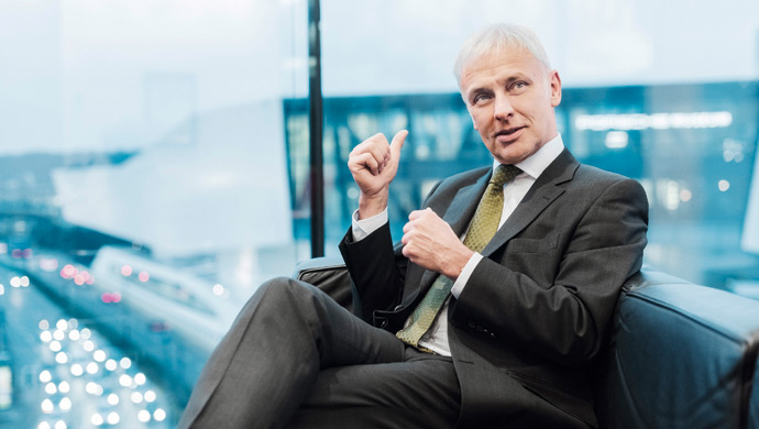 CEO of Volkswagen Aktiengesellschaft, Matthias Müller