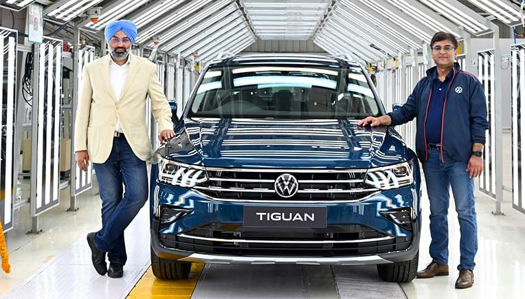 Volkswagen announces start of production of new Tiguan in India