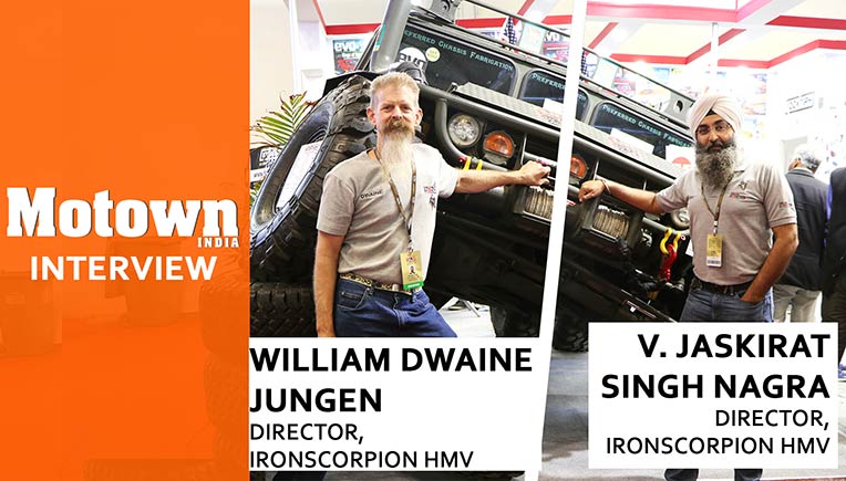 William Dwaine Jungen and  V.Jaskirat Singh Nagra - Directors, IronScorpion HMV