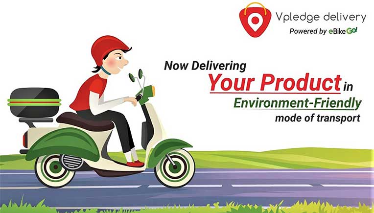 eBikeGo announced joint venture with Vpledge Delivery
