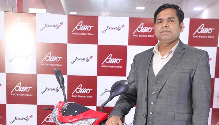 Sushant Kumar, Founder & Managing Director of Amo Electric Bikes