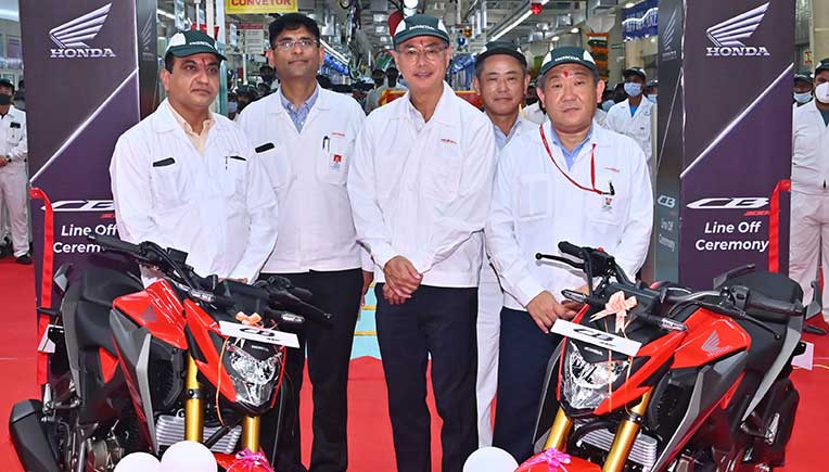 Dispatches of Honda all-new CB300F motorcycle commences at Gujarat plant