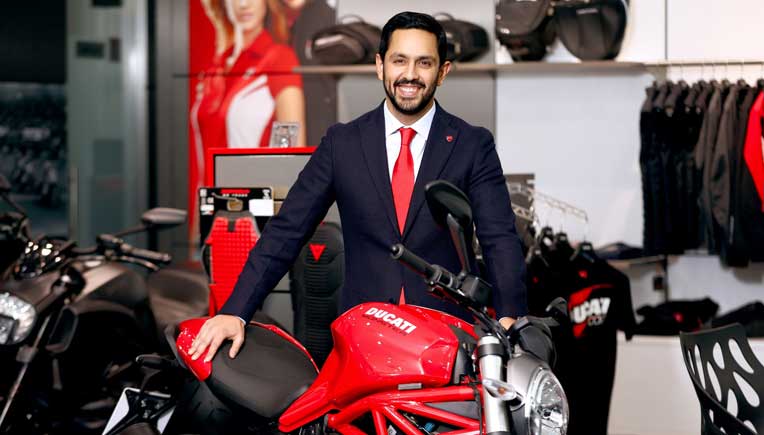 Ravi Avalur, Managing Director of Ducati India 