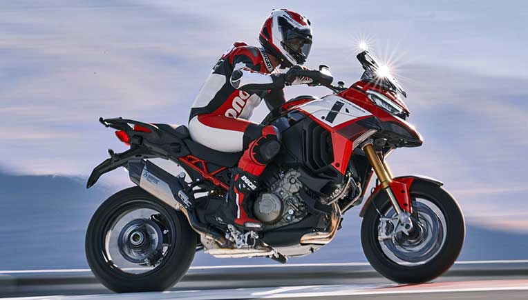 Ducati unveils new Multistrada V4 Pikes Peak motorcycle
