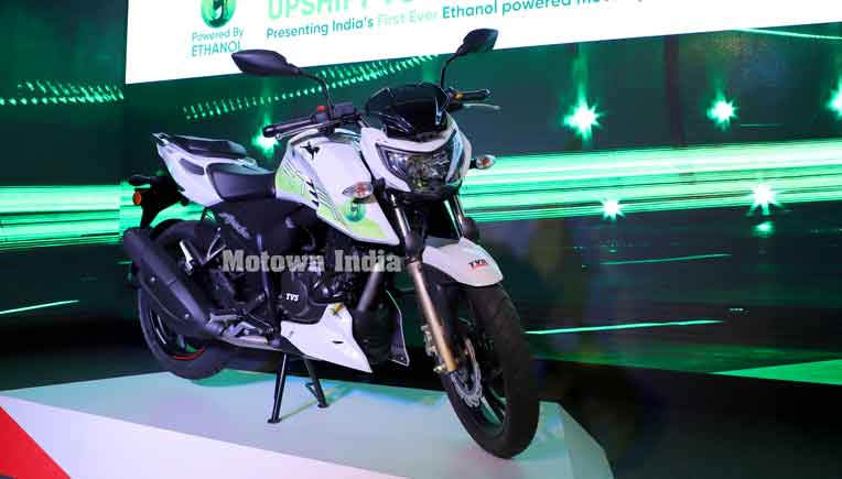 Ethanol powered TVS Apache RTR 200 Fi E100 launched at Rs 1.20 lakh