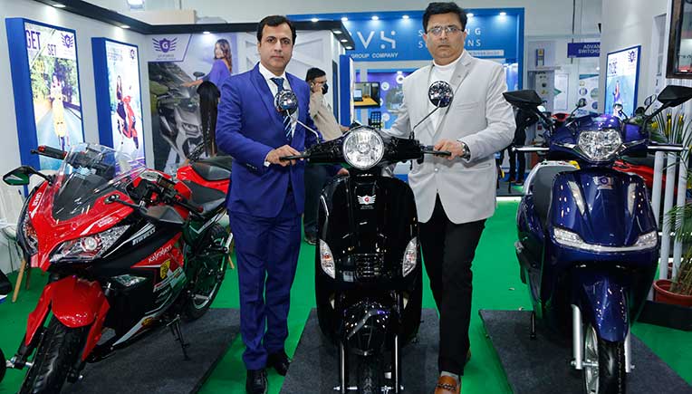 GT-Force unveils 3 electric two wheelers at EV India Expo 2021