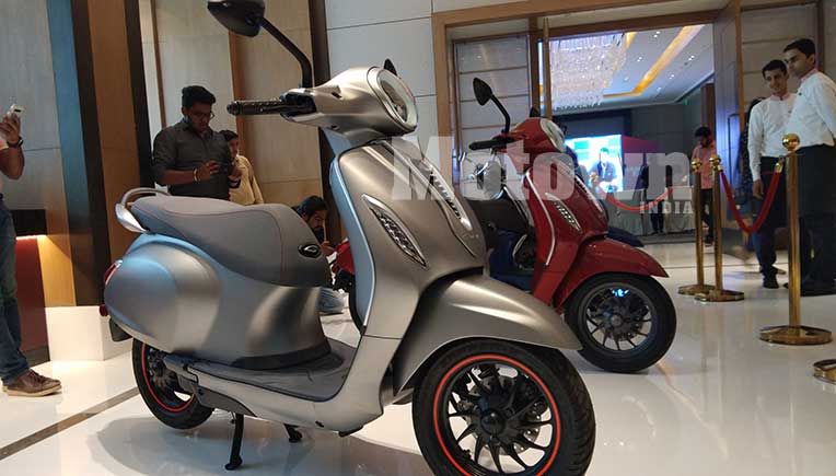 Hamara Bajaj unveils Chetak electric scooter 